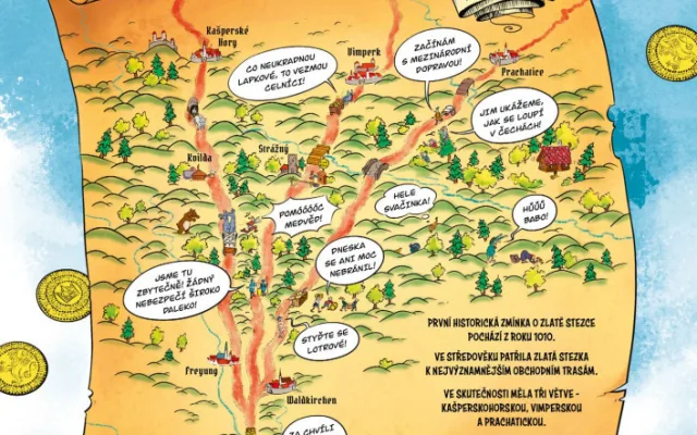 Slavné šumavské postavy i příběhy ožívají v originálním komiksu