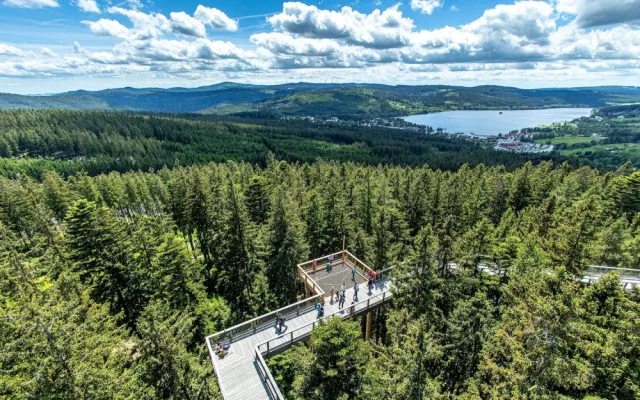 Nová porce adrenalinu na Stezce korunami stromů a výstava fotografií k tomu