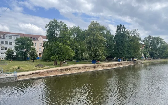Park Dukelská se začíná měnit. Kompletně hotový bude až příští rok