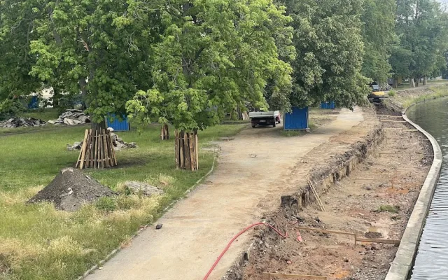 Park Dukelská se začíná měnit. Kompletně hotový bude až příští rok