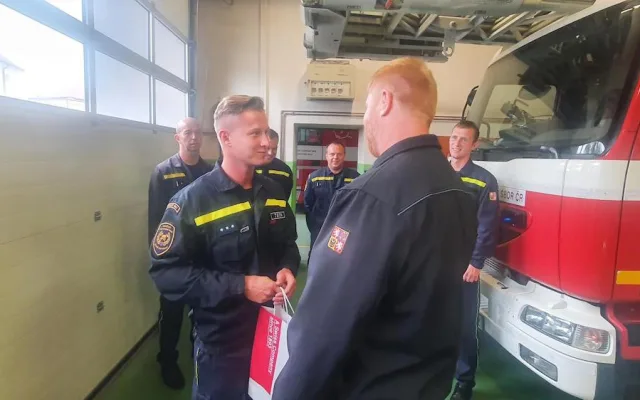 Hasič ve volnu zachránil hluchoněmého vodáka. Získal ocenění