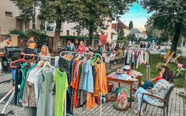Na Povltaví Lineckého předměstí se konaly sousedské slavnosti