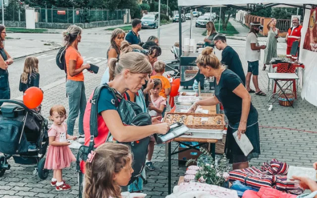 Na Povltaví Lineckého předměstí se konaly sousedské slavnosti