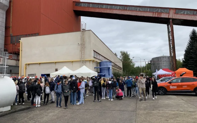 Areál, kde má vzniknout spalovna odpadu, se otevřel veřejnosti