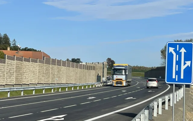 ŘSD otevřelo obchvat jihočeského Chýnova, město na něj čekalo desítky let