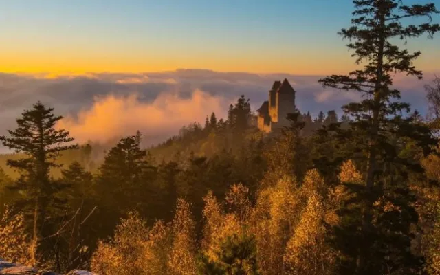 Hrad Kašperk, foto: Meteostanice Chotěšov
