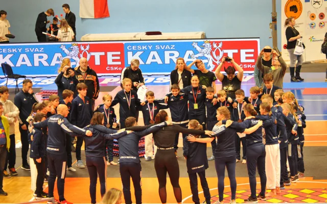 Medailová jízda na mistrovství ČR! TJ Karate České Budějovice je opět nejúspěšnějším klubem