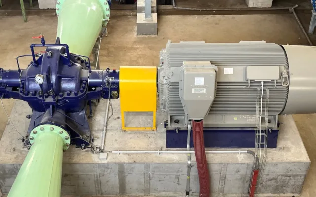 Soustrojí čerpadla QVD s elektromotorem