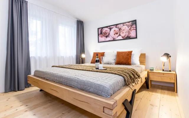 Apartmány mají různou velikost, pohodlí nabízí párům i rodinám s dětmi.