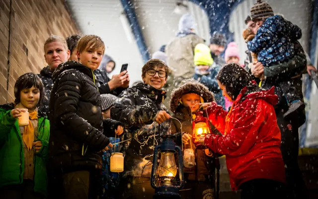 Putování Betlémského světla, foto: Člověk a víra