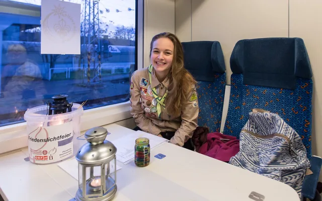 Putování Betlémského světla. Foto: Člověk a víra