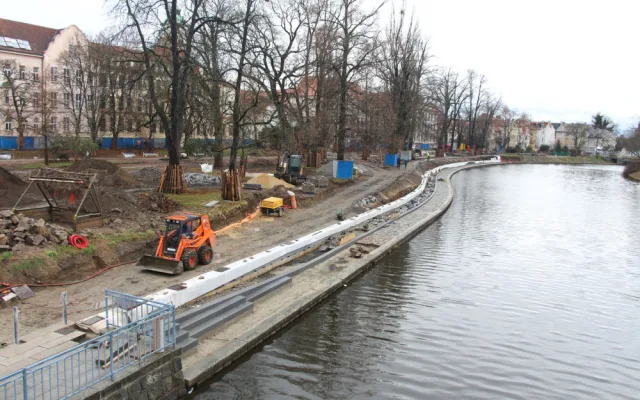 Park Dukelská se otevře v květnu. Bez herních prvků