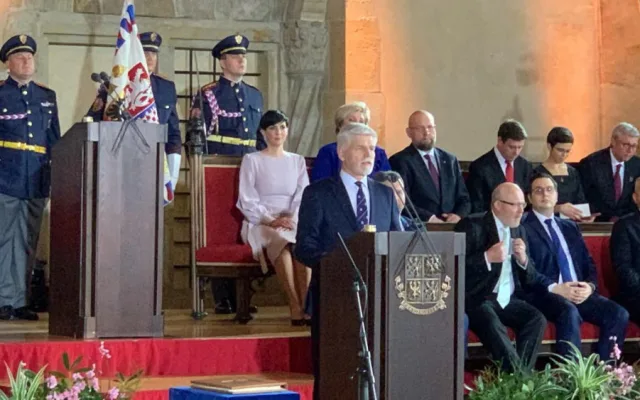 VIDEO: Petr Pavel dorazil na Hrad. Odpoledne složí slib