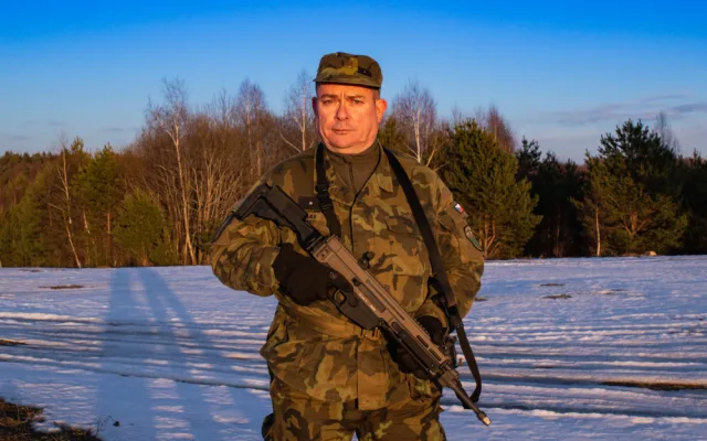 V minulém životě jsem byl asi tuleň, říká voják aktivních záloh Pavel Kaas.