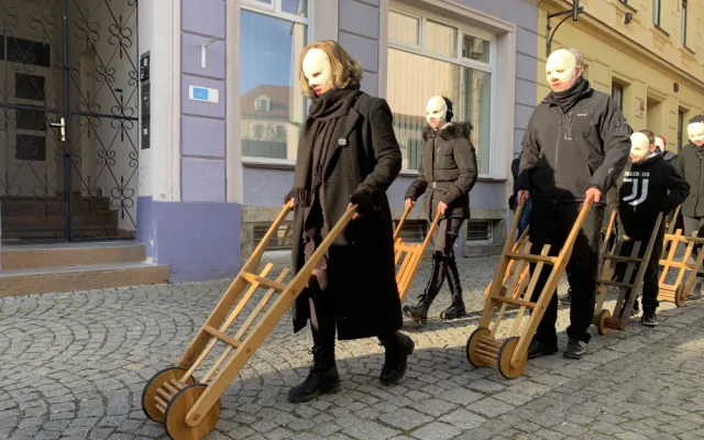 FOTO, VIDEO: Hrkání se vrátilo do Českých Budějovic