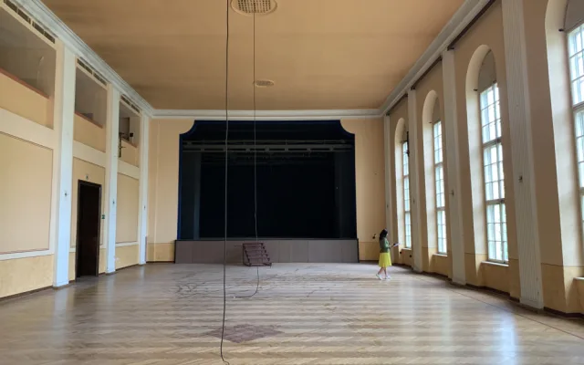 Stávající podoba kulturního domu v centru Českých Budějovic.
