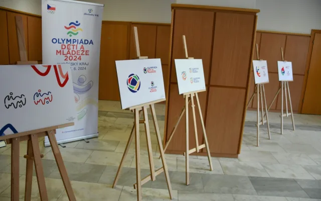 Budějce se příští rok stanou centrem Olympiády dětí a mládeže. Logo navrhla studentka umělecké školy