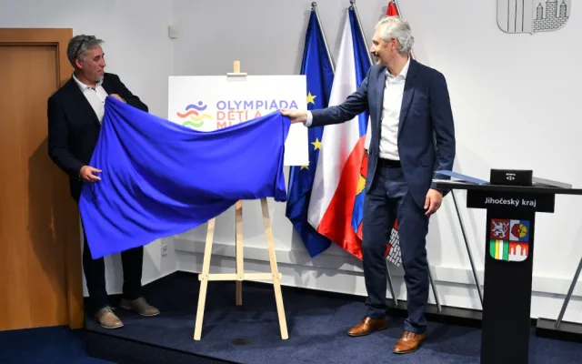 Budějce se příští rok stanou centrem Olympiády dětí a mládeže. Logo navrhla studentka umělecké školy