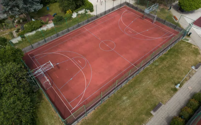 Stávající podoba hřiště.