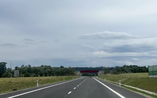 Jižní tangenta je hotová. Její funkce se naplní s otevřením dálnice