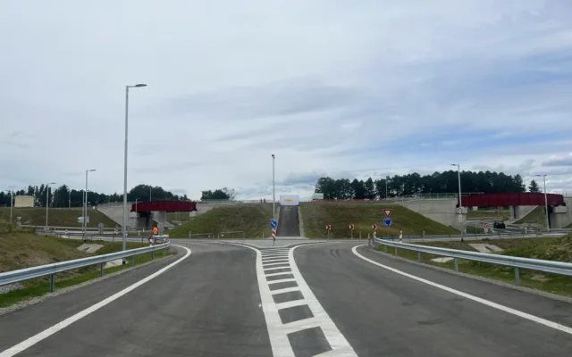 Jižní tangenta je hotová. Její funkce se naplní s otevřením dálnice