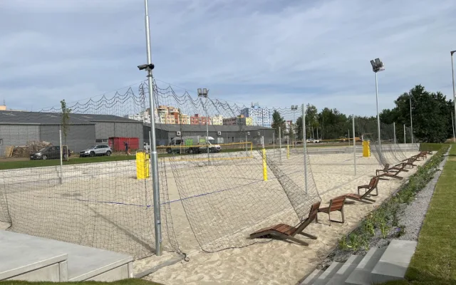 Sportovní areál u Vltavy je otevřený.