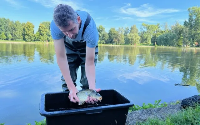 Město chce vyčistit vodu v Bagru. Pomoct s tím má vědecký průzkum nádrže
