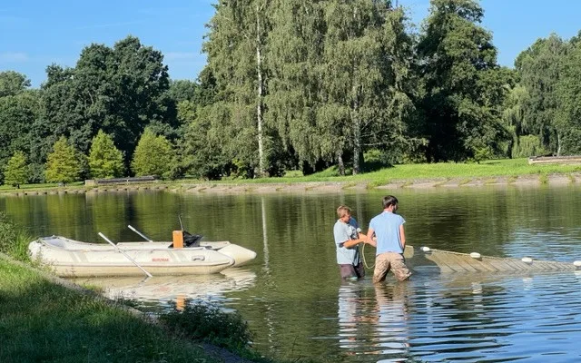 Město chce vyčistit vodu v Bagru. Pomoct s tím má vědecký průzkum nádrže