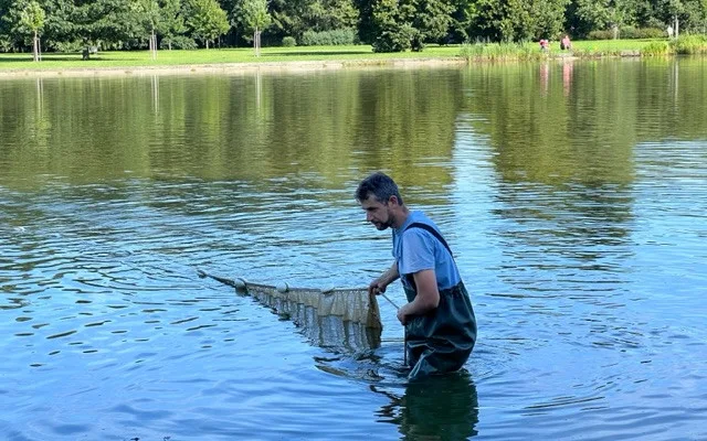Město chce vyčistit vodu v Bagru. Pomoct s tím má vědecký průzkum nádrže