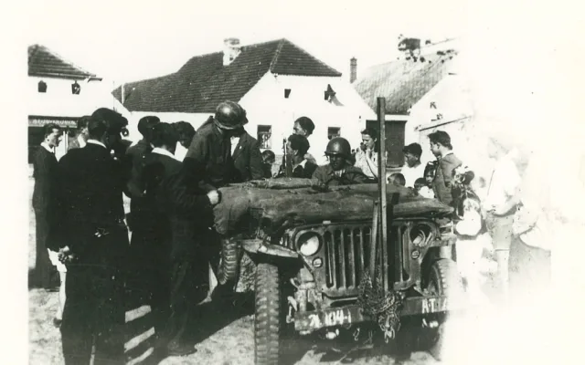 Křemže 1945.