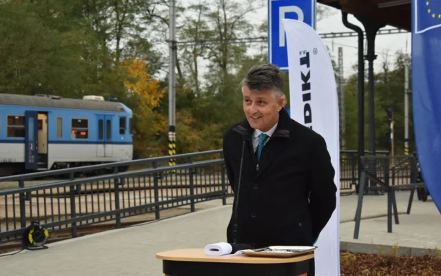 Generální ředitel Správy železnic Jiří Svoboda.