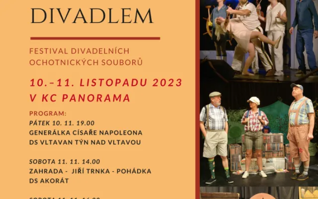 Divadelní festival na Hluboké bude