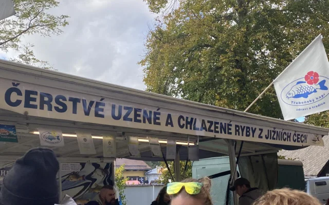 Výlov rybníku Bezdrev je v plném proudu. Akci si v sobotu vyrazili užít desítky lidí