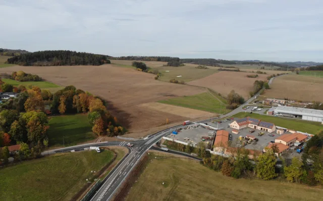 Vlachovo Březí má obchvat za 181 milionů korun, pomůže řidičům i místním