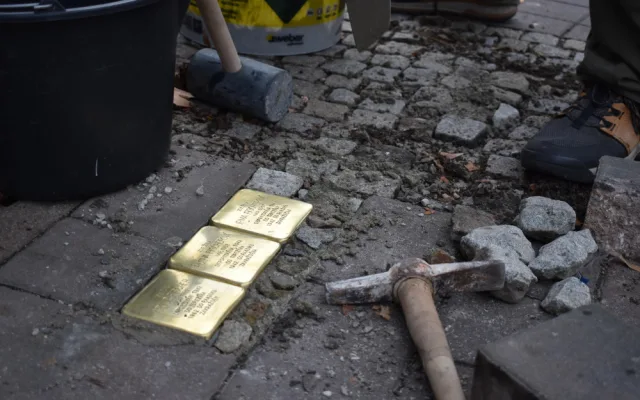 Před válkou podle něj žilo v Českých Budějovicích zhruba 1 400 obyvatel židovského původu. Počty se poté rychle snižovaly. Na počátku okupace jich bylo 900 a před transportem přibližně 600.