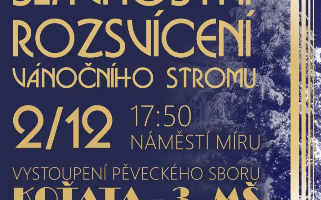 Užijte si vánoční atmosféru v Jindřichově Hradci