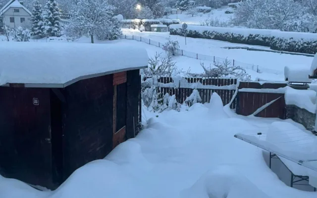 Sobotní ráno ve Vlachově Březí. Foto: Dana Boorová