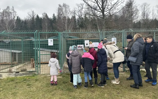 Lidé navštívili útulek na okraji Českého Krumlova.