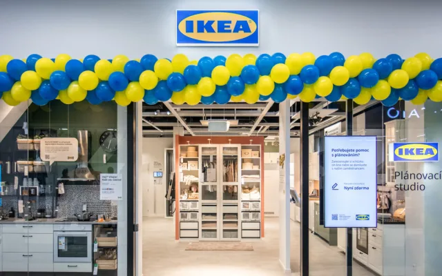 Otevření plánovacího studia Ikea.