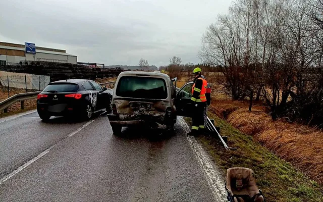 Na jihu Čech se při nehodě zranilo pět lidí včetně dvou dětí