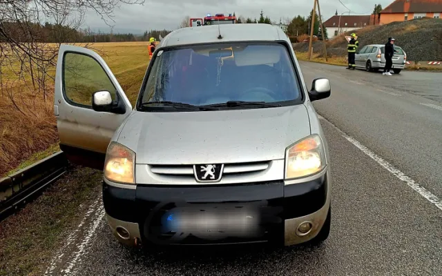 Na jihu Čech se při nehodě zranilo pět lidí včetně dvou dětí