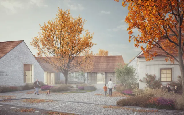 Jihočeská obec bude mít nový spolkový dům. Návrh vybrali díky architektonické soutěži