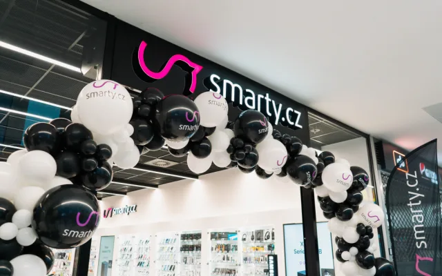 Poznej nový koncept Smarty.cz prodejny v NC Géčko České Budějovice