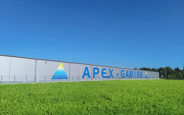 Společnost APEX vyrábí výherní automaty, které exportuje do kasin v 72 zemích celého světa