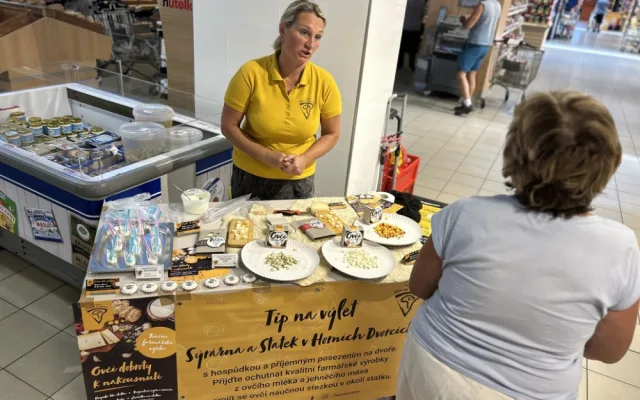 KVALITNÍ POTRAVINY Z NAŠEHO REGIONU jsou pro supermarkety Terno a Trefa nepostradatelné