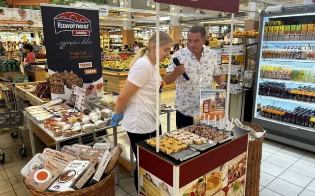 KVALITNÍ POTRAVINY Z NAŠEHO REGIONU jsou pro supermarkety Terno a Trefa nepostradatelné