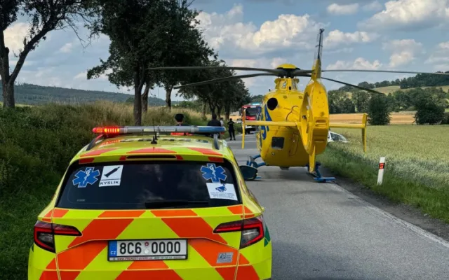 Při nehodě na Strakonicku zahynuli dnes odpoledne dva motorkáři