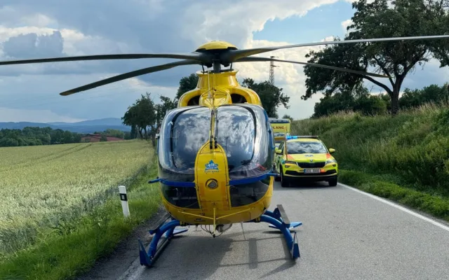 Při nehodě na Strakonicku zahynuli dnes odpoledne dva motorkáři