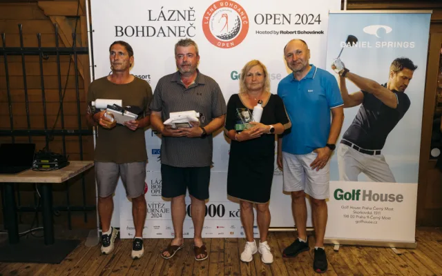 Golfresort Lázně Bohdaneč hostil jeden z nejprestižnějších turnajů v Česku. Jihočeský soutěžící Štěpán Daněk se postaral o nervy drásající zážitek