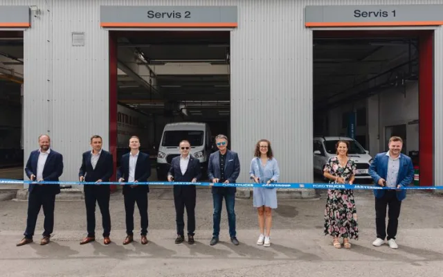 Společnost Jarygroup slavnostně otevřela nový servis Ford Trucks v Českých Budějovicích